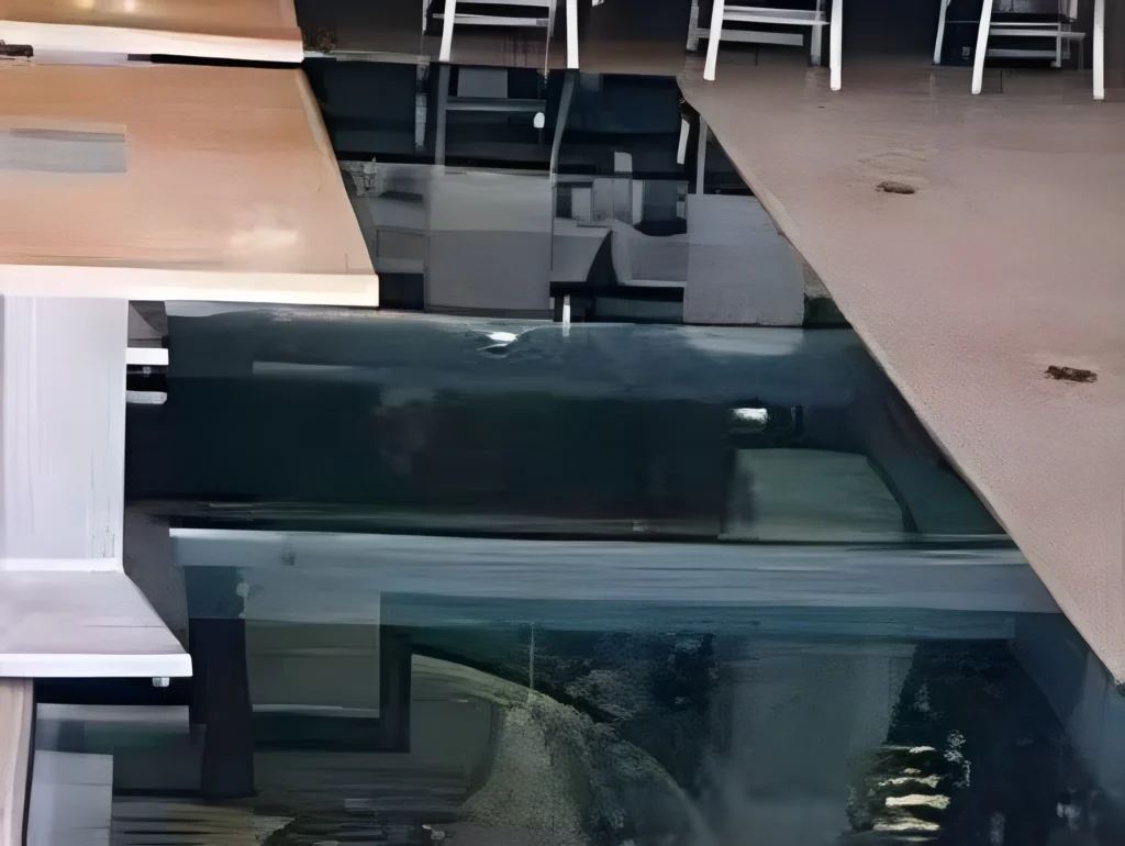Custom Glass floor installation Los Angeles